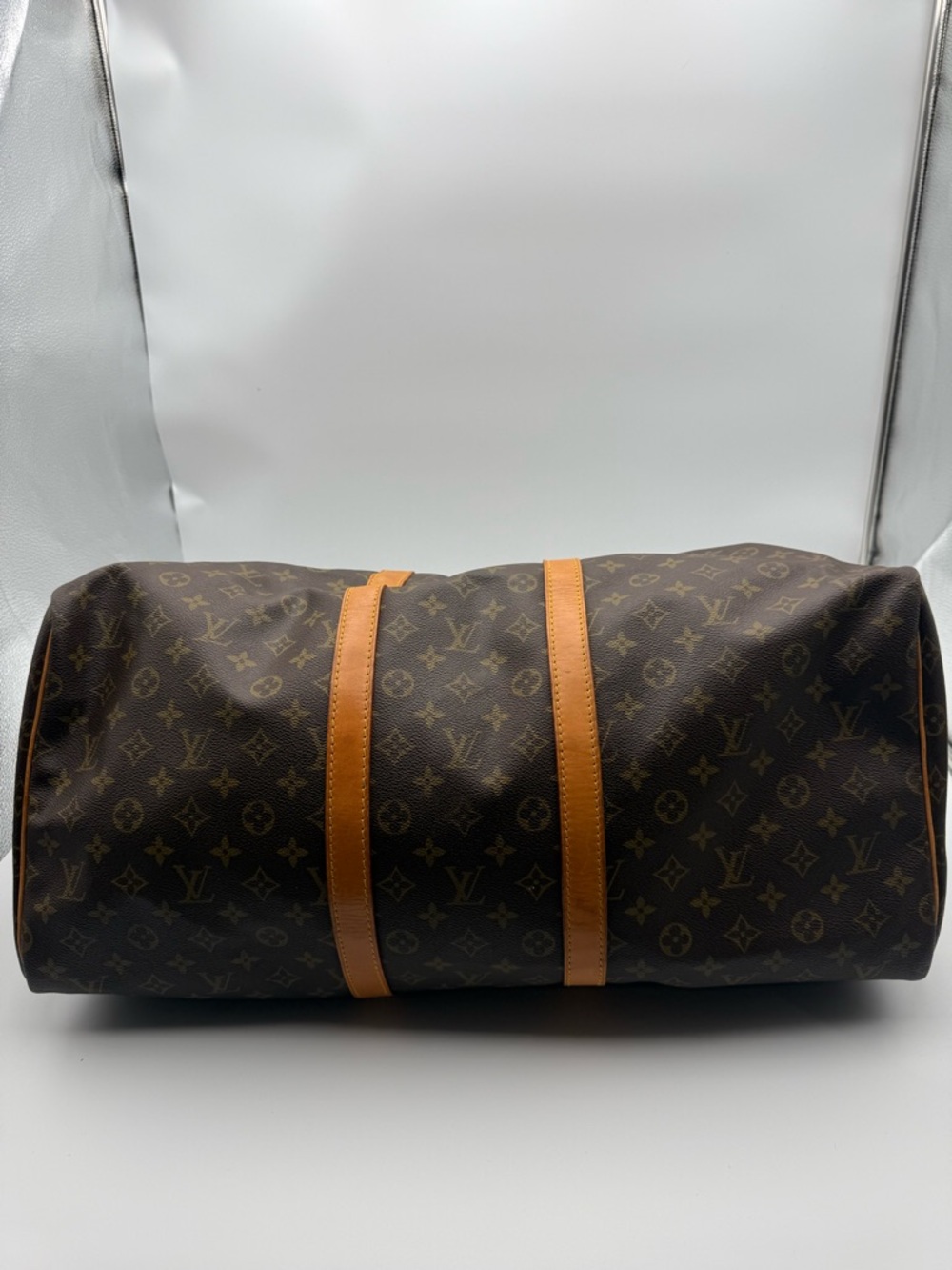 Louis Vuitton Brown Monogram Keepall 55 - Picture 3 of 13